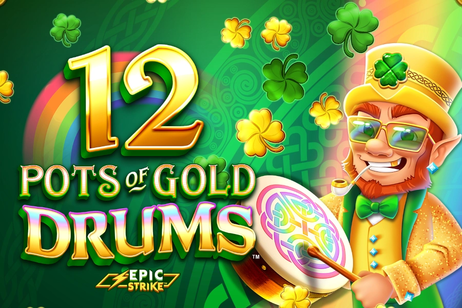 07707 12 pots of gold drums